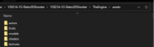 Asset Folder Structure